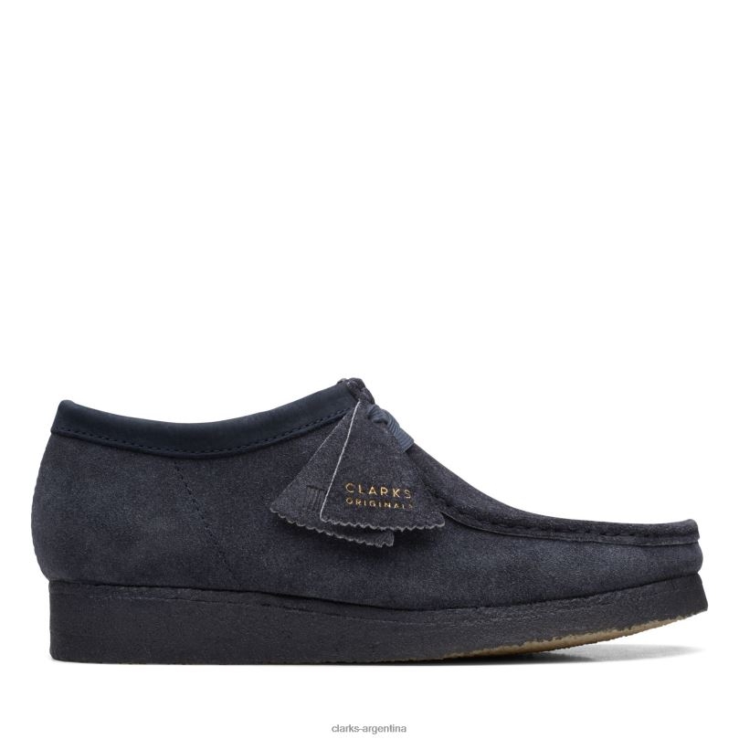 Clarks hombres 2FZPZ3611 clarks wallabee azul marino Armada