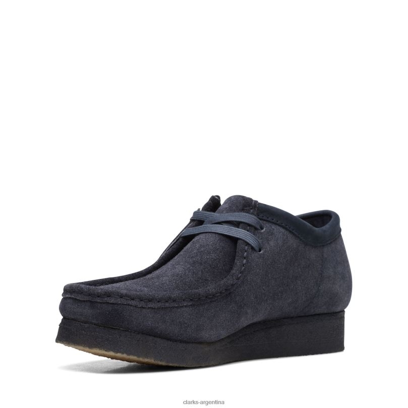 Clarks hombres 2FZPZ3611 clarks wallabee azul marino Armada