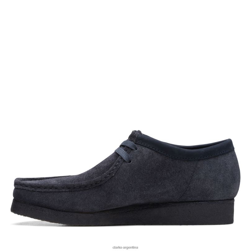 Clarks hombres 2FZPZ3611 clarks wallabee azul marino Armada