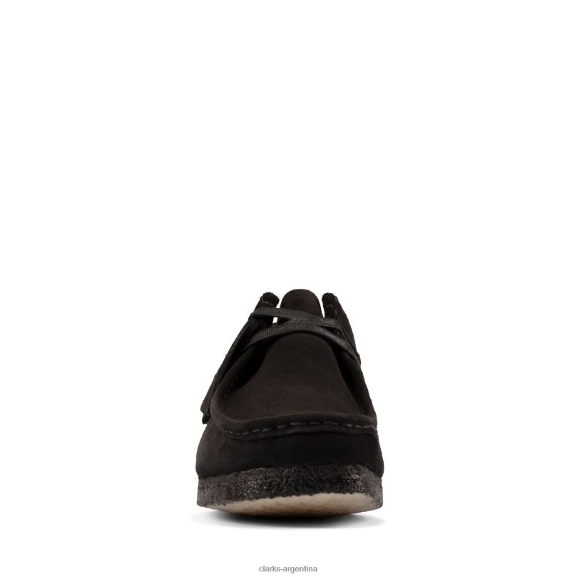 Clarks hombres 2FZPZ3618 clarks wallabee negro sde negro