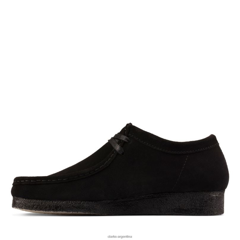 Clarks hombres 2FZPZ3618 clarks wallabee negro sde negro