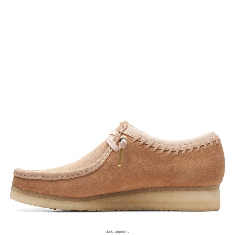Clarks hombres 2FZPZ3712 clarks wallabee combinados rosa rubor combinación rosa rubor