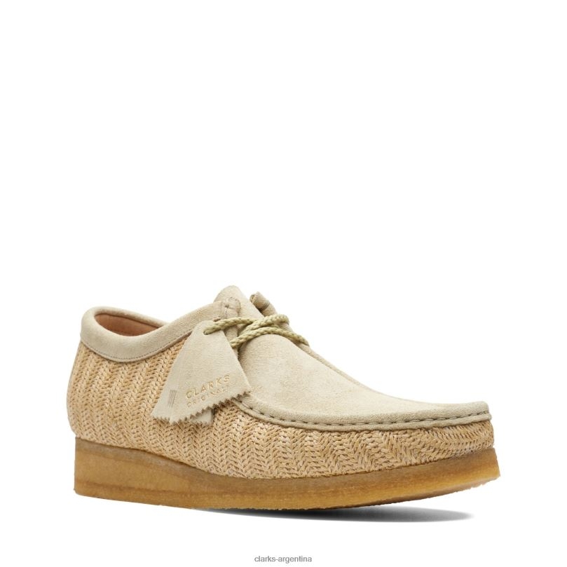 Clarks hombres 2FZPZ3731 clarks wallabee naturales natural