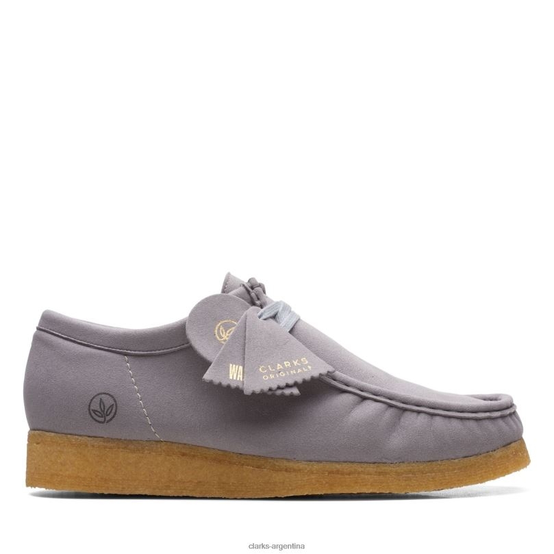 Clarks hombres 2FZPZ3765 wallabee clarks gris gris
