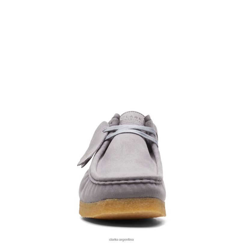 Clarks hombres 2FZPZ3765 wallabee clarks gris gris