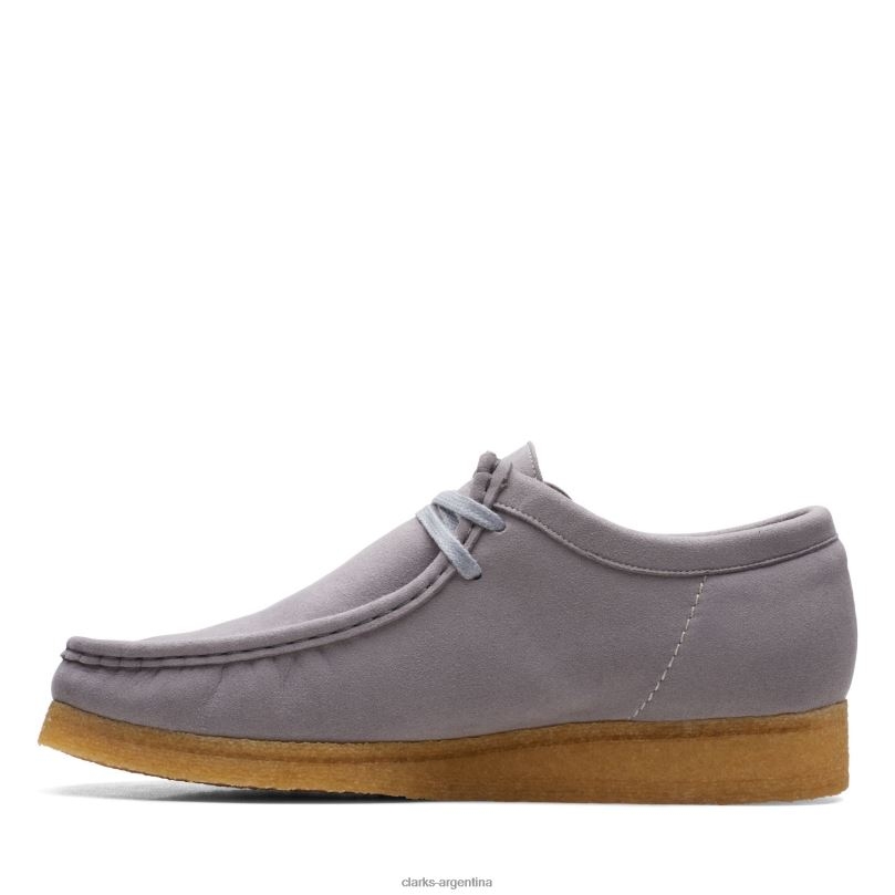 Clarks hombres 2FZPZ3765 wallabee clarks gris gris
