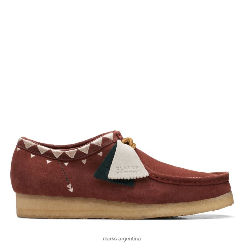 Clarks hombres 2FZPZ5636 castaño wallabee castaño clarks castaño