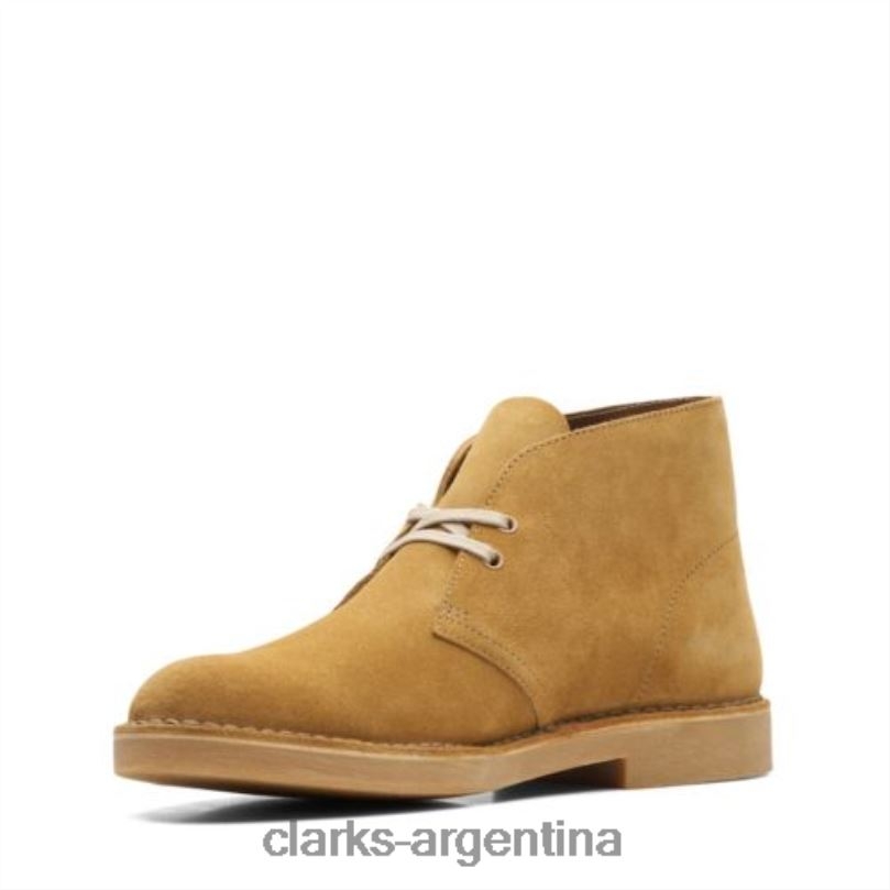 Clarks hombres 2FZPZ4410 bota clarks desert 2 ante musgo de roble gamuza musgo de roble