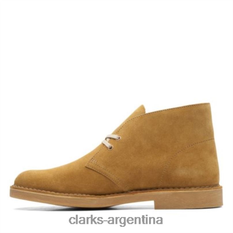 Clarks hombres 2FZPZ4410 bota clarks desert 2 ante musgo de roble gamuza musgo de roble