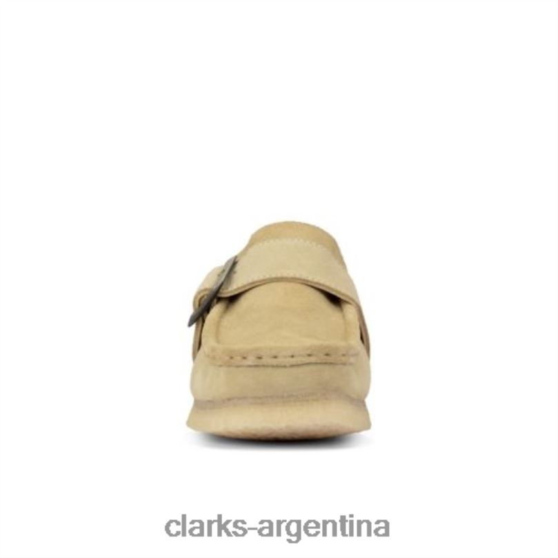 Clarks hombres 2FZPZ4411 Clarks Wallabee Monk de gamuza de arce gamuza de arce