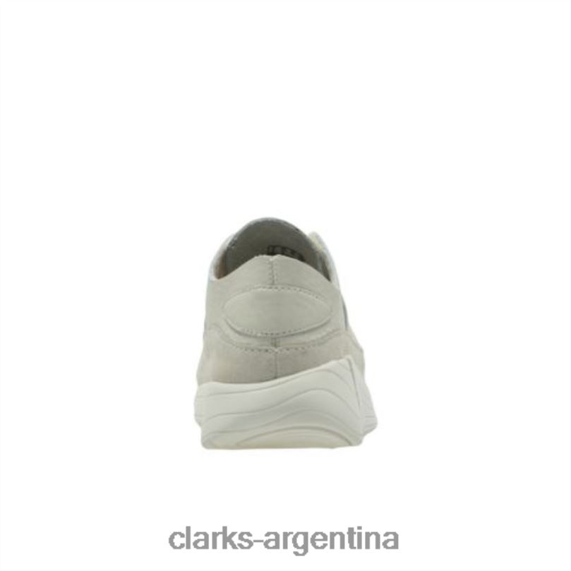 Clarks hombres 2FZPZ4414 clarks trigenic evo cuero blanco cuero blanco