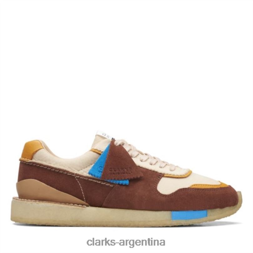 Clarks hombres 2FZPZ6619 clarks tor run bronceado combi combinación bronceado
