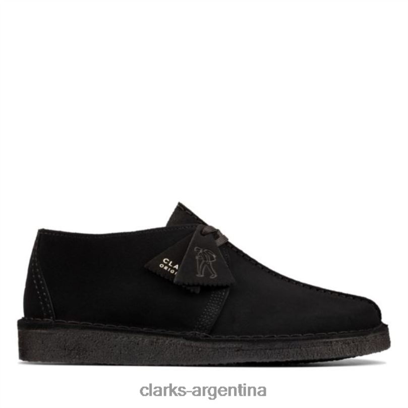 Clarks hombres 2FZPZ5498 clarks desert trek ante negro ante negro ante negro