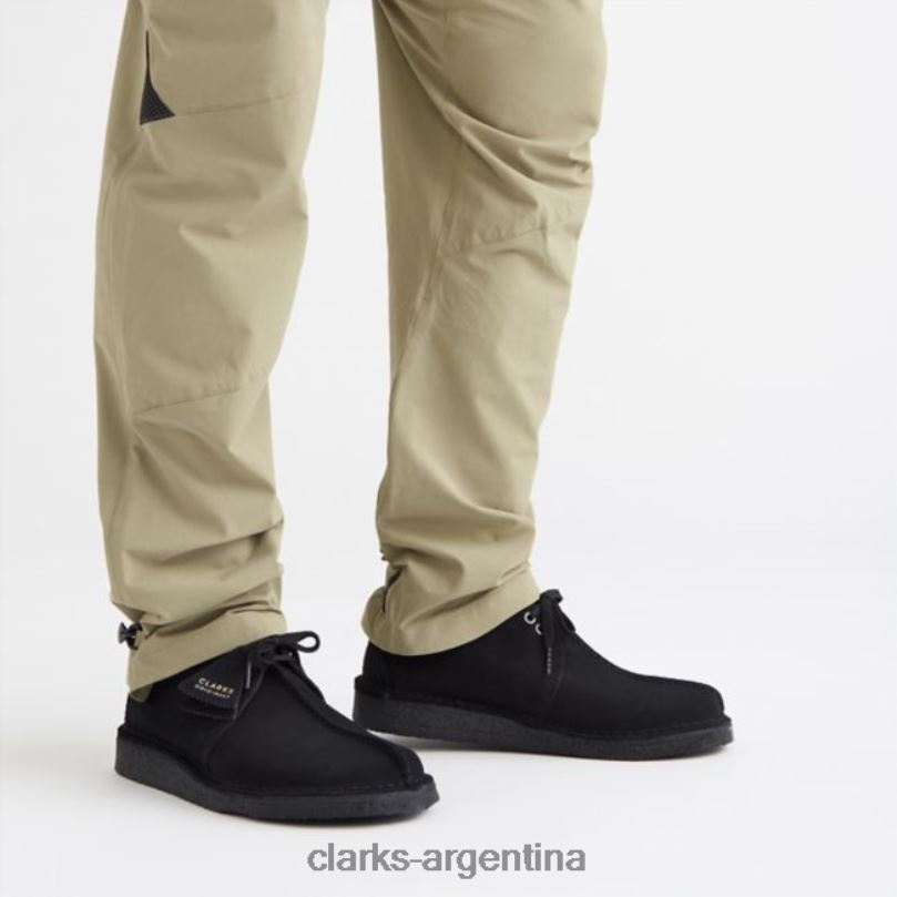 Clarks hombres 2FZPZ5498 clarks desert trek ante negro ante negro ante negro