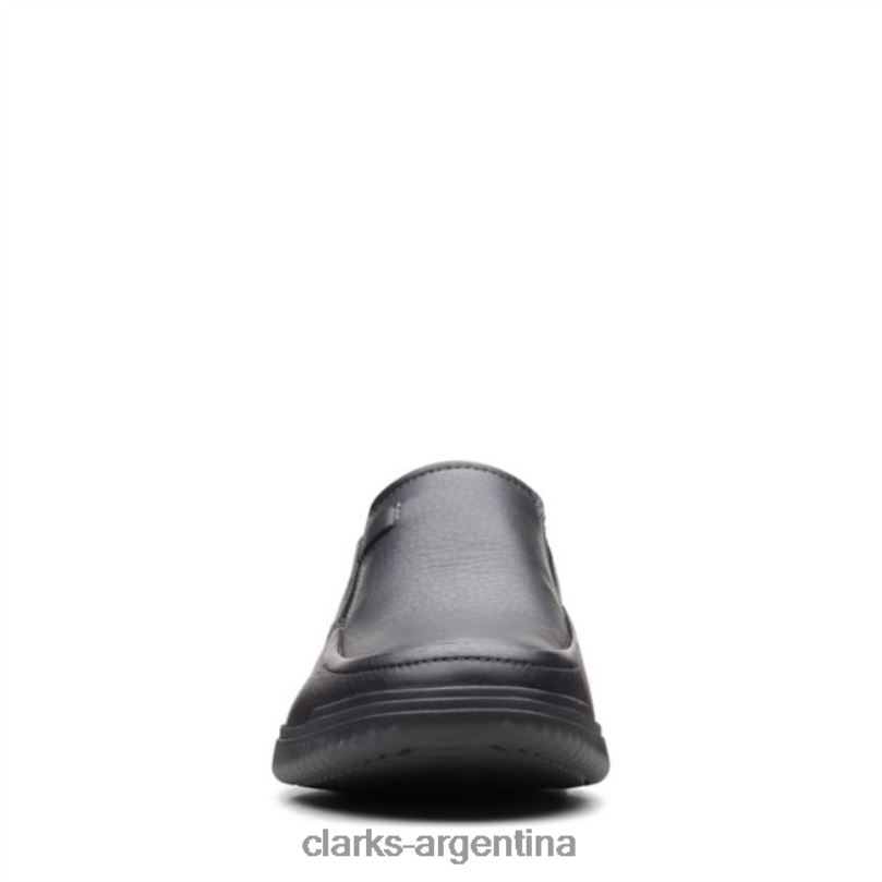 Clarks hombres 2FZPZ5524 clarks de cuero negro donaway step de cuero negro cuero negro