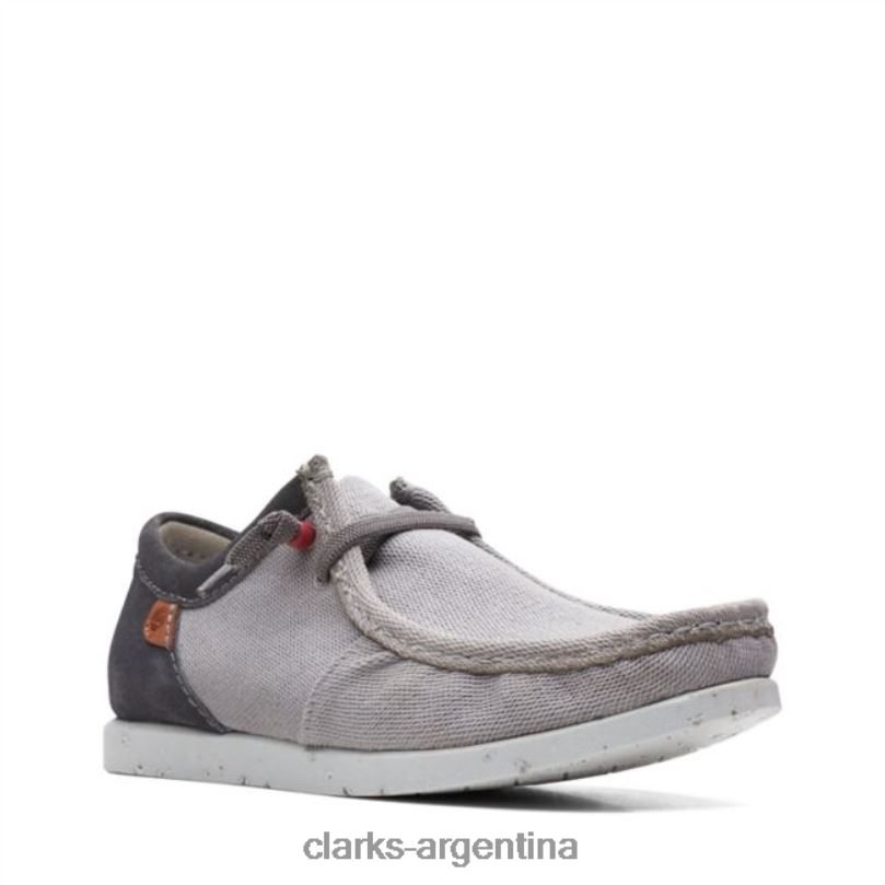 Clarks hombres 2FZPZ6565 shacre lite moc combinación gris combinación clarks gris combinación gris
