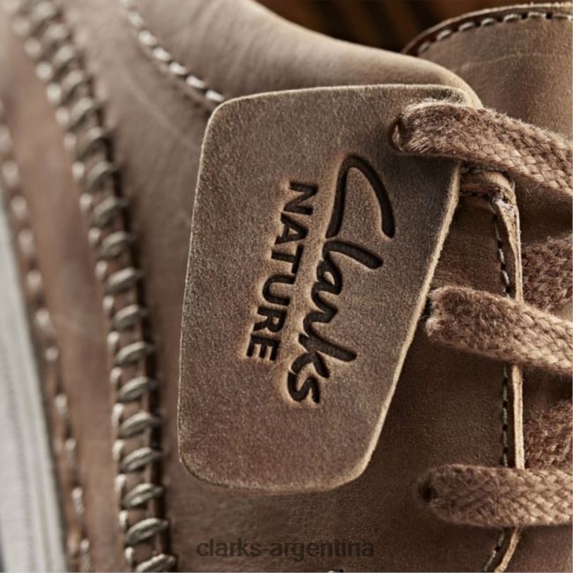 Clarks hombres 2FZPZ6593 clarks cera de abejas cuero naturaleza 5 corbata cera de abejas cuero cuero de cera de abejas