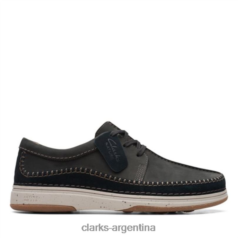 Clarks hombres 2FZPZ6594 Clarks Nature 5 Corbata Combinación Negra Combinación Negra combinación negra