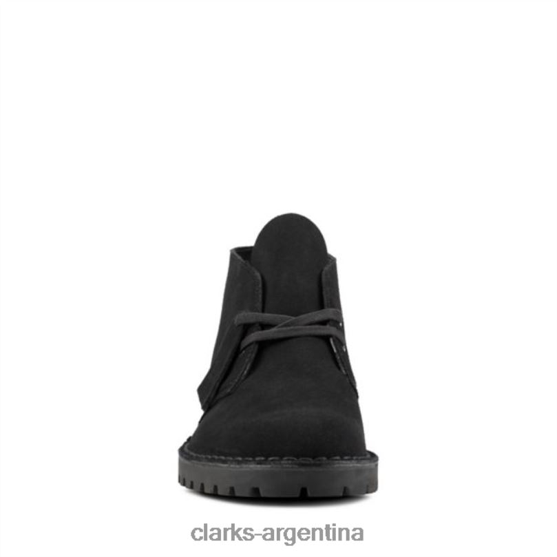 Clarks hombres 2FZPZ6789 clarks ante negro desert rock negro ante negro