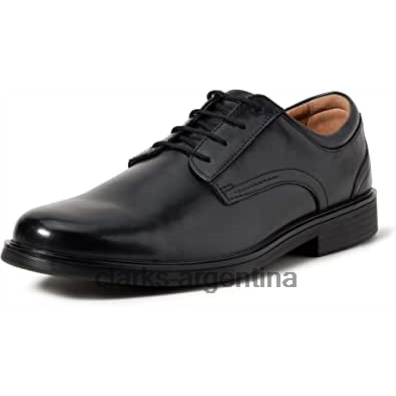 Clarks hombres 2FZPZ1598 derbys de encaje un aldric para hombre clarks negros cuero negro