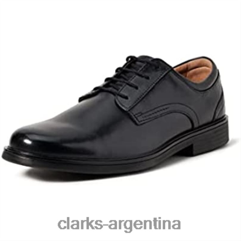 Clarks hombres 2FZPZ1598 derbys de encaje un aldric para hombre clarks negros cuero negro