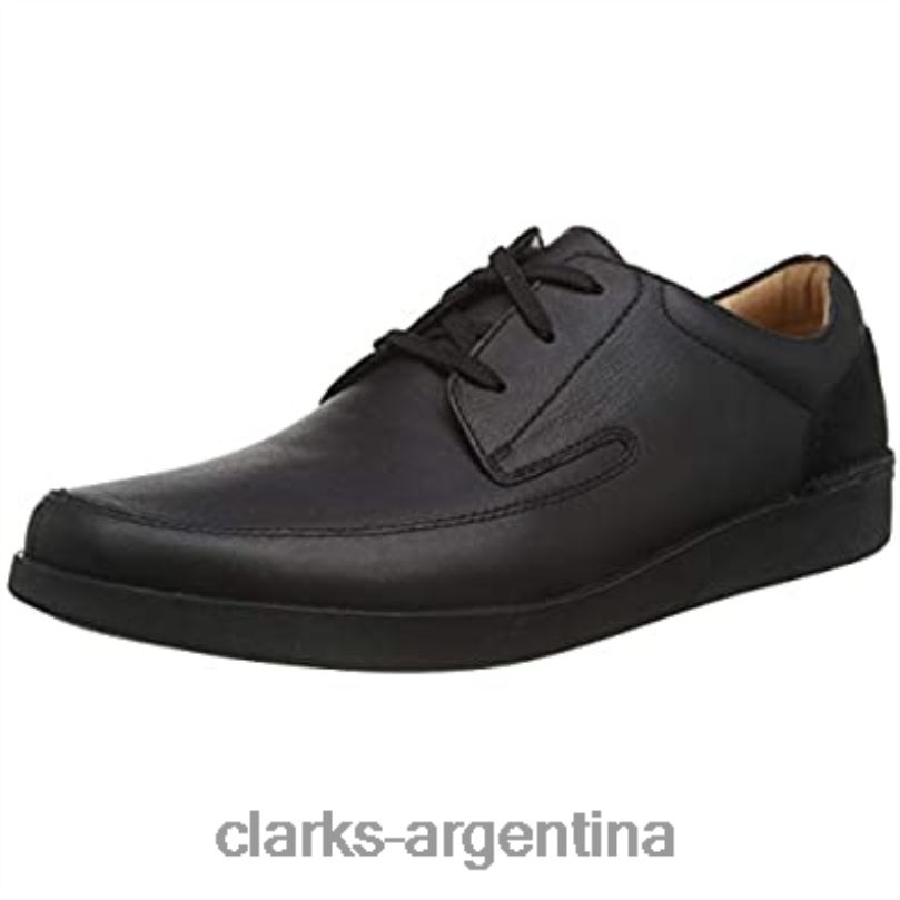 Clarks hombres 2FZPZ1695 derbys oakland craft para hombre clarks cuero negro cuero negro