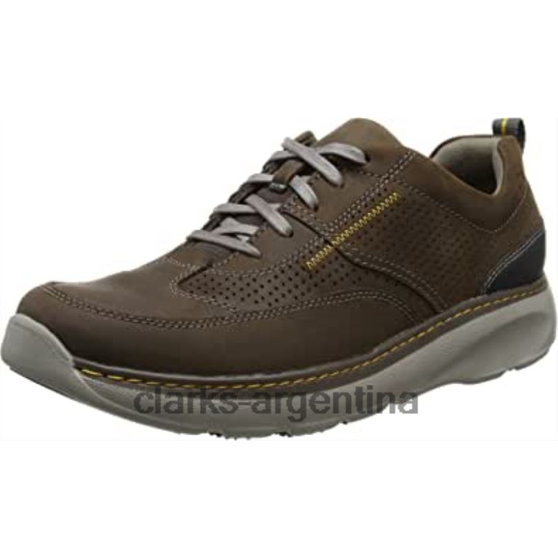 Clarks hombres 2FZPZ2457 Zapatos derby clarks marrón oscuro lea para hombre charton mix marrón marrón oscuro