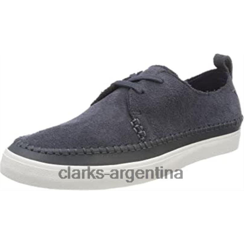 Clarks hombres 2FZPZ2526 clarks kessell craft derbys de ante azul para hombre gamuza azul