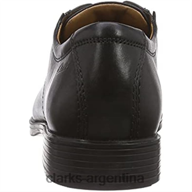 Clarks hombres 2FZPZ2666 clarks tilden pla derbys para hombre negros cuero negro