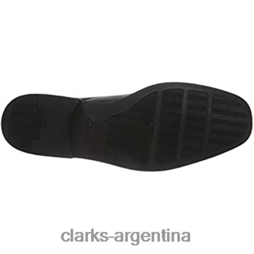 Clarks hombres 2FZPZ2666 clarks tilden pla derbys para hombre negros cuero negro
