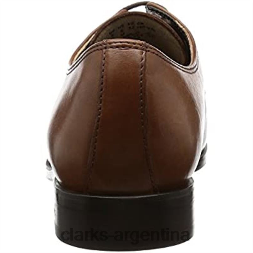 Clarks hombres 2FZPZ431 amieson walk derby clarks de cuero marrón tostado para hombre cuero marrón tostado