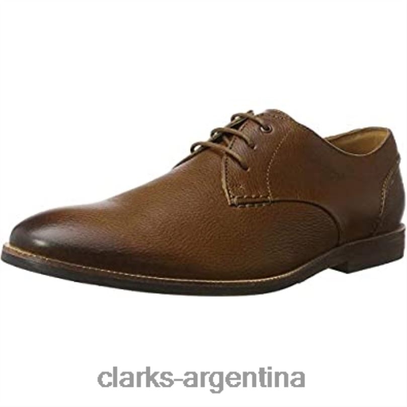 Clarks hombres 2FZPZ823 broyd walk derbys clarks de cuero marrón tostado para hombre cuero marrón tostado