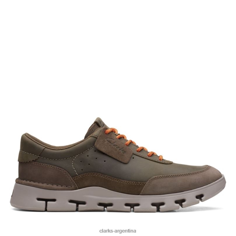 Clarks hombres 2FZPZ5542 naturaleza x uno oliva oscuro clarks oliva oscuro oliva oscuro