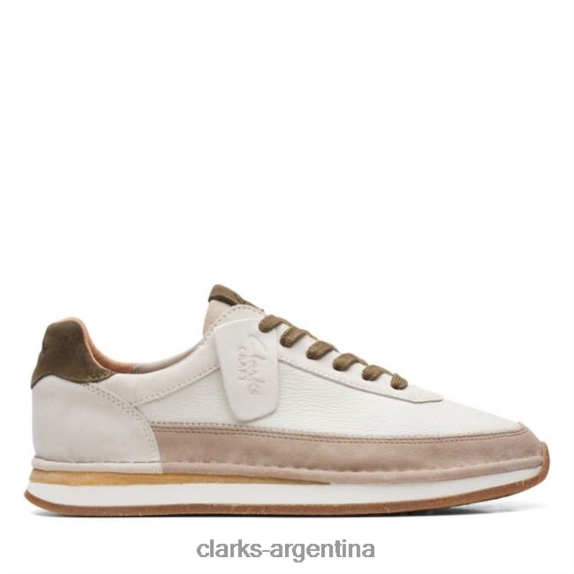 Clarks hombres 2FZPZ5586 Clarks Craft Run Lace combinado blanco roto combinado blanco roto combinado blanco roto