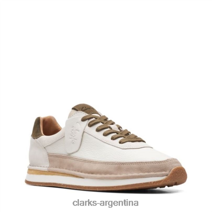 Clarks hombres 2FZPZ5586 Clarks Craft Run Lace combinado blanco roto combinado blanco roto combinado blanco roto