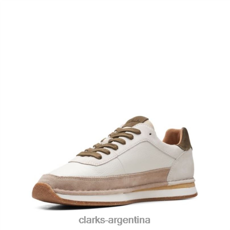 Clarks hombres 2FZPZ5586 Clarks Craft Run Lace combinado blanco roto combinado blanco roto combinado blanco roto
