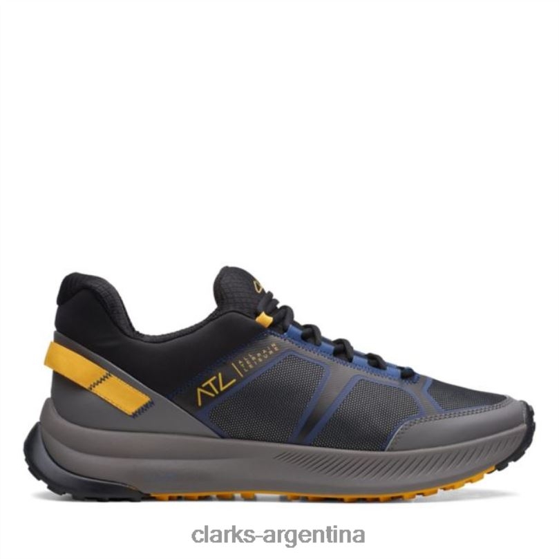 Clarks hombres 2FZPZ5456 combinación negra clarks atl trail lo combinación negra combinación negra