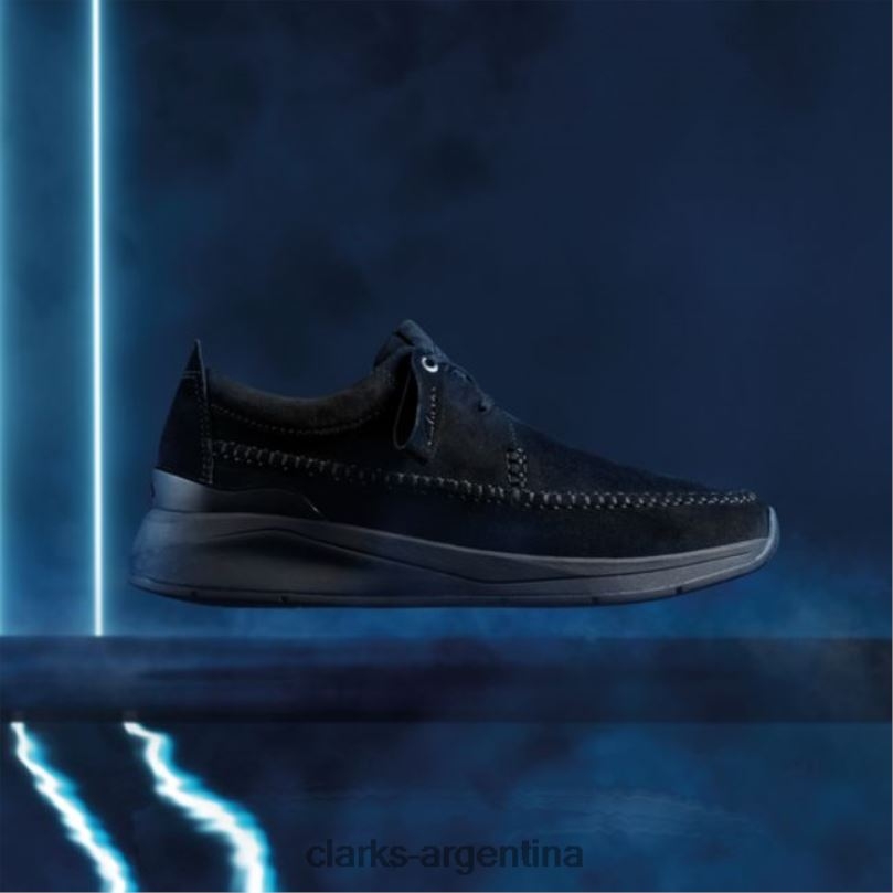 Clarks hombres 2FZPZ5458 Clarks Coast Lite Weave ante negro ante negro ante negro