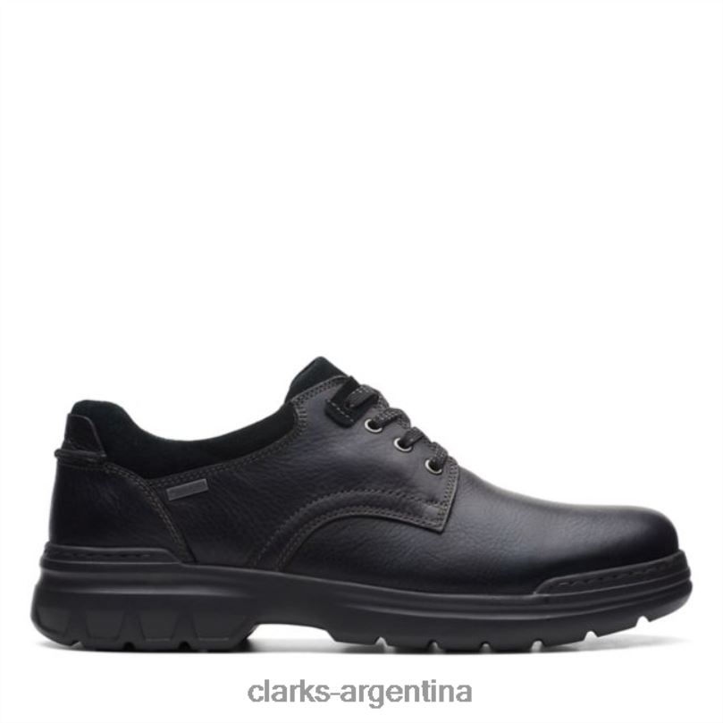 Clarks hombres 2FZPZ5473 clarks cuero negro rockie2 lo gtx cuero negro cuero negro