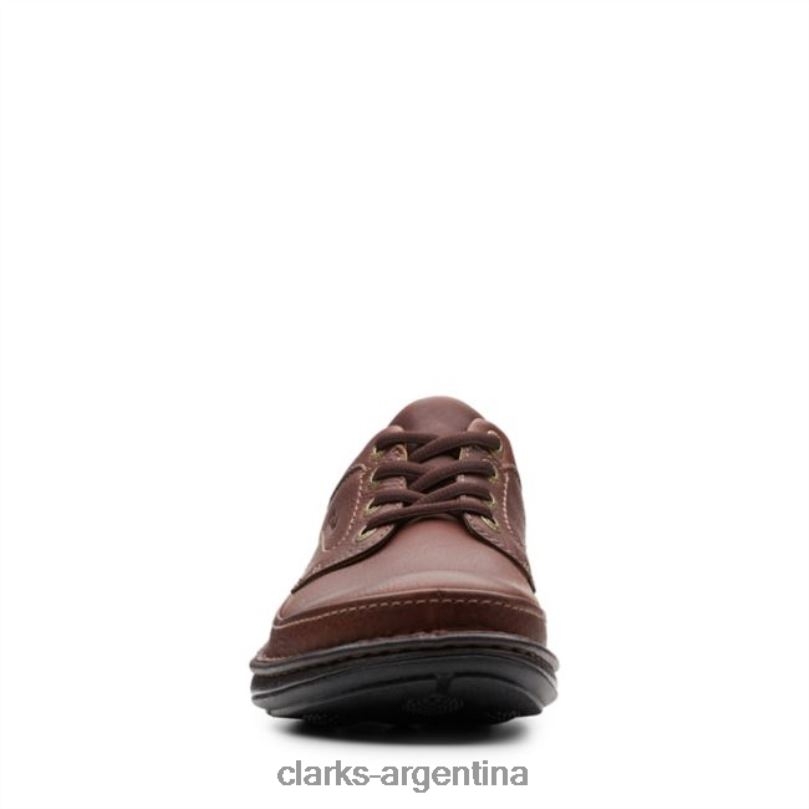 Clarks hombres 2FZPZ5492 caoba ny cuero naturaleza tres clarks de cuero caoba ny cuero caoba