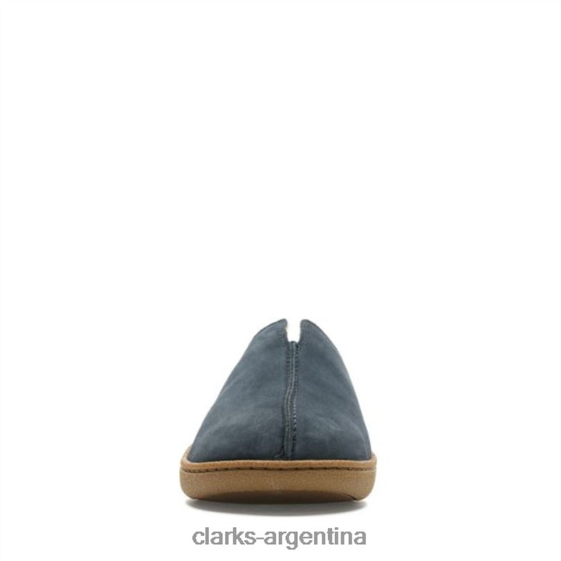 Clarks hombres 2FZPZ5535 mule home ante azul marino clarks ante azul marino gamuza azul marino