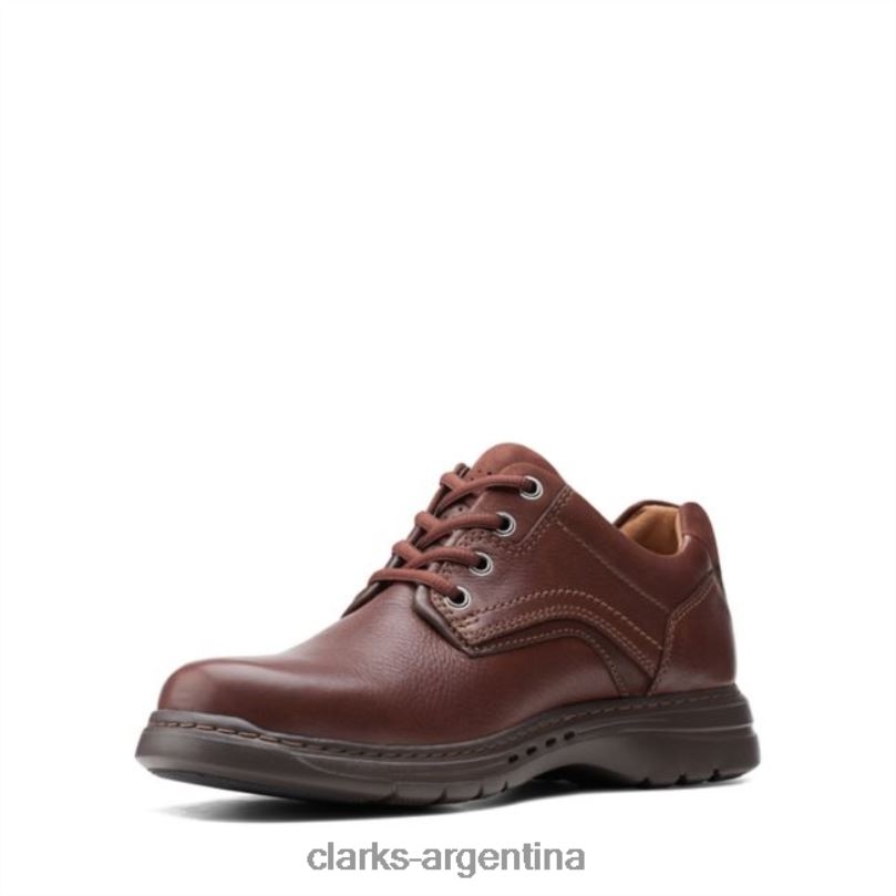 Clarks hombres 2FZPZ5540 mahoga ny cuero brawley pace mahoga ny cuero clarks cuero caoba