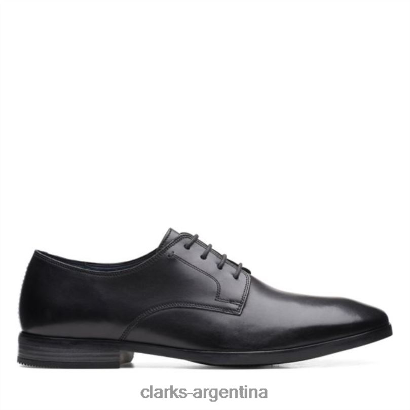 Clarks hombres 2FZPZ5547 cuero negro clarks bradish encaje cuero negro cuero negro