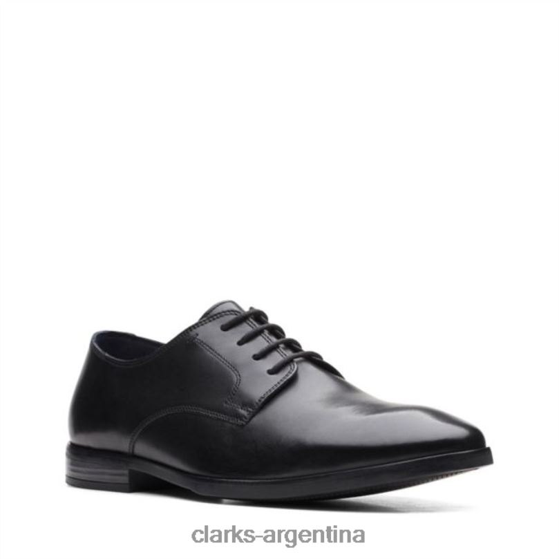Clarks hombres 2FZPZ5547 cuero negro clarks bradish encaje cuero negro cuero negro