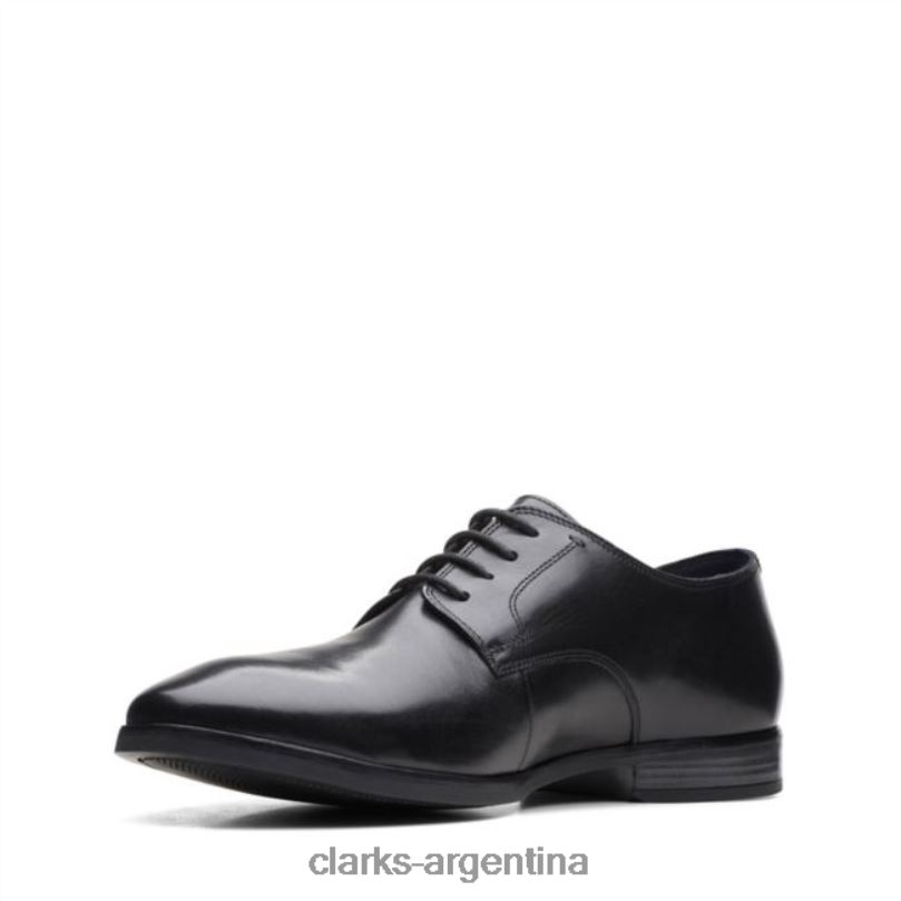 Clarks hombres 2FZPZ5547 cuero negro clarks bradish encaje cuero negro cuero negro