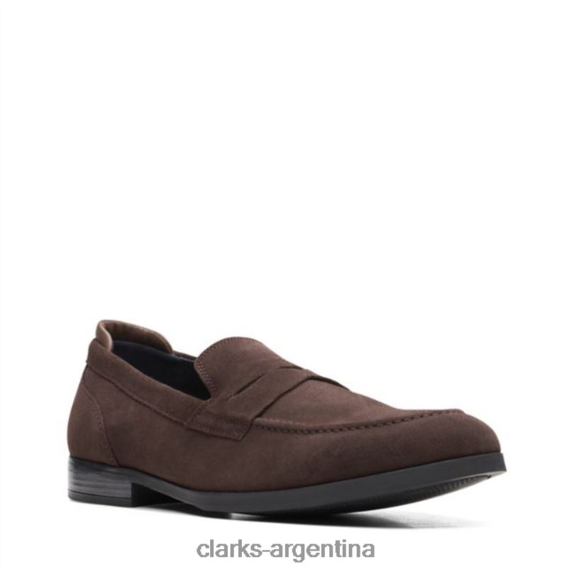 Clarks hombres 2FZPZ5548 gamuza marrón oscuro bradish facilidad clarks de gamuza marrón oscuro gamuza marrón oscuro