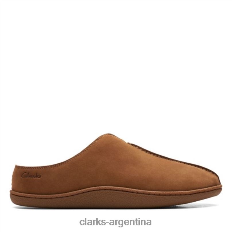 Clarks hombres 2FZPZ5599 mula casera de gamuza marrón clarks gamuza marrón gamuza color canela