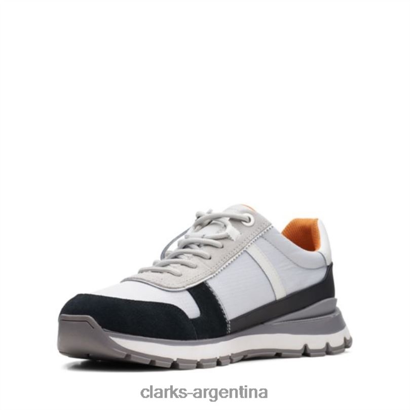 Clarks hombres 2FZPZ5616 combinación gris clarks move lite carrera combinación gris combinación gris