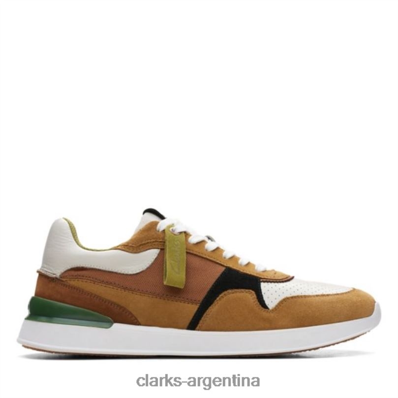 Clarks hombres 2FZPZ5621 race lite tor oakmoss combi clarks oakmoss combi combinación de musgo de roble