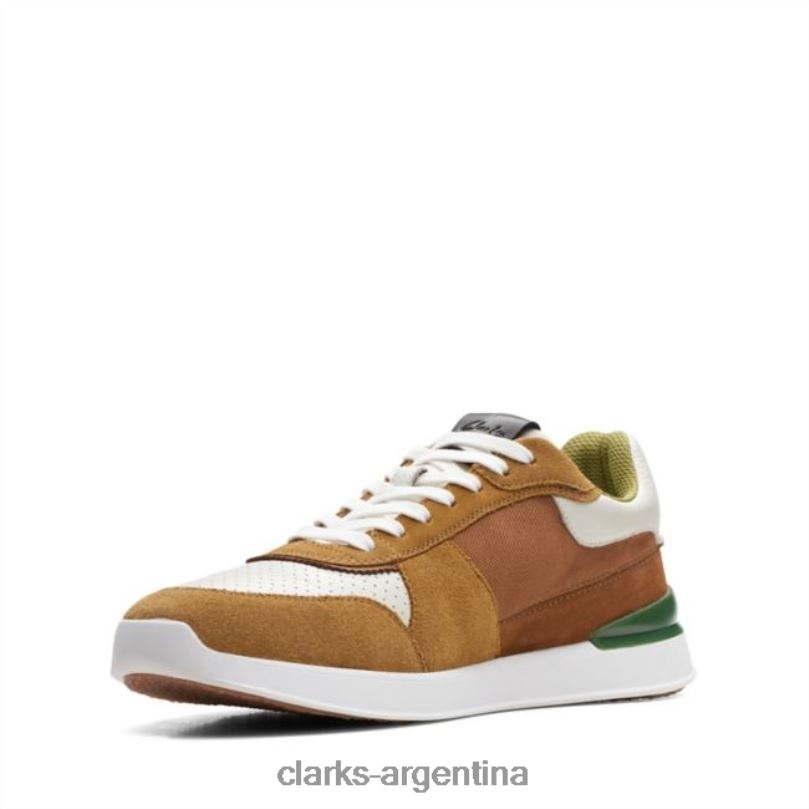 Clarks hombres 2FZPZ5621 race lite tor oakmoss combi clarks oakmoss combi combinación de musgo de roble